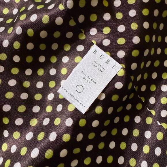 BURU x Jaimie Dewberry | Size M | Green Linen Floral Walking Coat | NWT ($398) - Picture 5 of 12